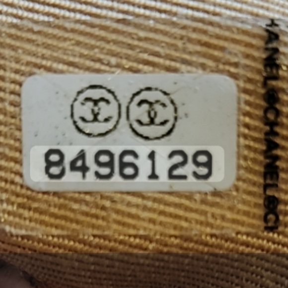 Chanel matelasse Reprint Totebag caviar leather caviar skin beige like new, 90s - Picture 10 of 10